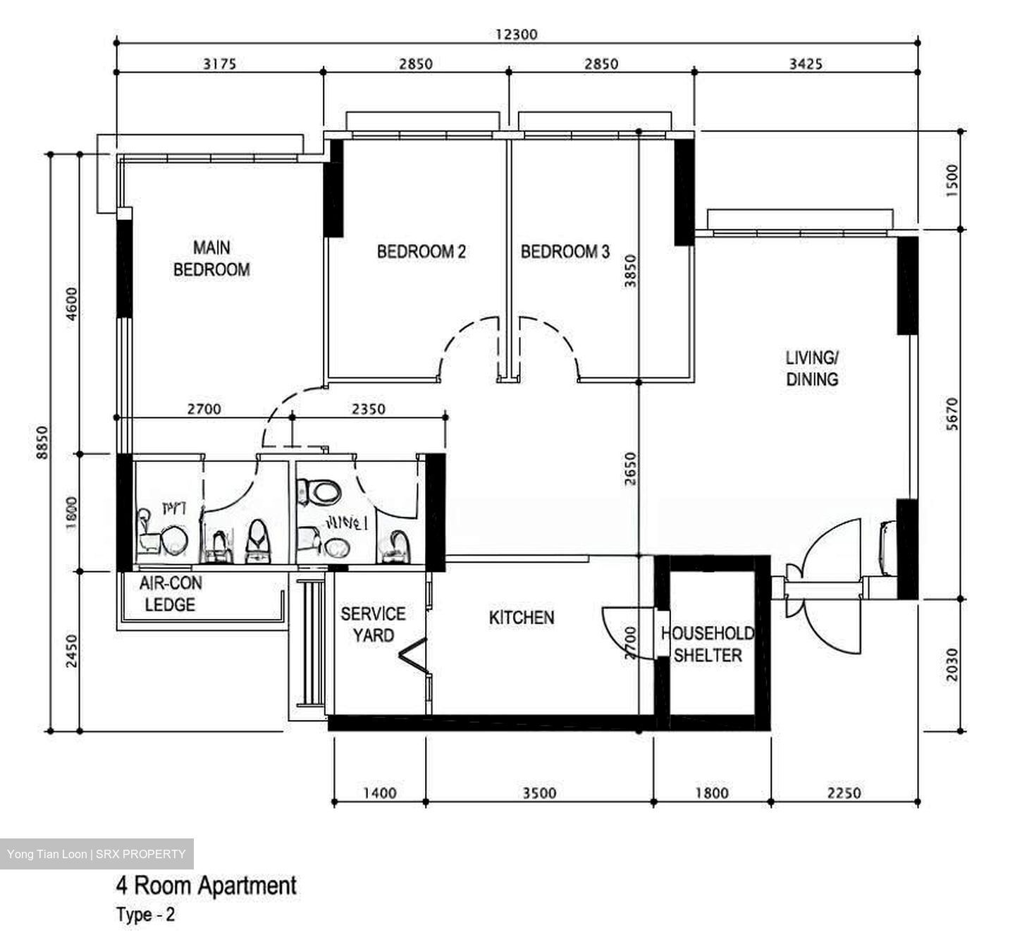 Blk 117B Tenteram Peak (Toa Payoh), HDB 4 Rooms #638629331